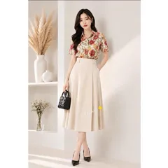 Chân váy công sở dáng xoè trẻ trung thanh lịch - May0915