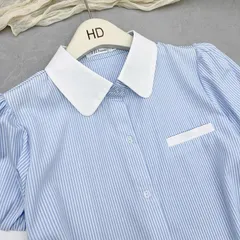 Áo sơ mi công sở HD phối cổ trẻ trung, thiết kế đơn giản dễ mặc - May0915