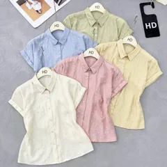 Áo sơ mi công sở HD - Thiết kế tay ngắn, màu sắc trẻ trung, phong cách thanh lịch - May0915