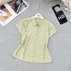 Áo sơ mi công sở HD - Thiết kế tay ngắn, màu sắc trẻ trung, phong cách thanh lịch - May0915