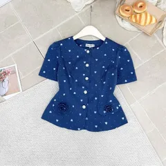 Áo sơ mi công sở hoạ tiết trái tim xinh xắn, áo sơ mi ký giả siêu đẹp chuẩn form tôn dáng - May0915