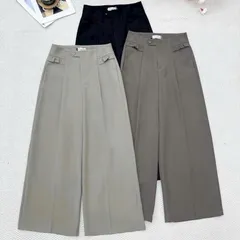 Quần công sở form ống rộng trẻ trung thanh lịch - May0915