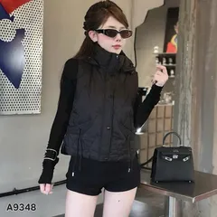 Áo phao gile nữ A9348 có mũ tháo rời form dáng trẻ trung siêu đẹp - May0915