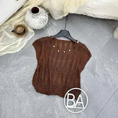 Sét áo len sợi bo gấu BA 3280 trẻ trung, form basic mix quần hay chân váy đều xinh - May0915
