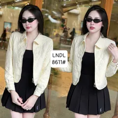 Áo khoác nữ QC cao cấp 8611 cổ bẻ siêu nhẹ, gọn dáng, thời trang - May0915