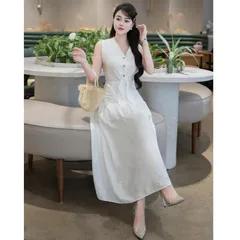 Váy maxi buộc vạt trước kiểu cách mới lạ, chuẩn form dáng, diện là yêu dịu dàng cuốn hút - May0915