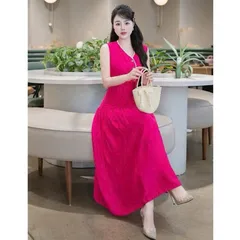 Váy maxi buộc vạt trước kiểu cách mới lạ, chuẩn form dáng, diện là yêu dịu dàng cuốn hút - May0915