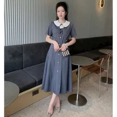 Sét váy công sở cổ sen kèm tag hoa xinh - May0915