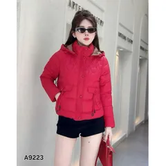 Áo phao nữ NY A9223 vải gió poly bông hàn siêu nhẹ - May0915