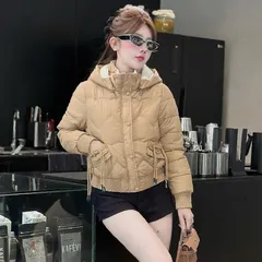 Áo phao nữ NY A9318 siêu ấm form dáng đẹp mũ tháo rời - May0915