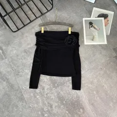 Sét áo trễ vai kèm chân váy xoè voan 3 tầng cực xinh - Mây Boutique HN