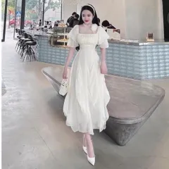 Váy maxi bèo trễ vai có đệm ngực kèm choker xinh