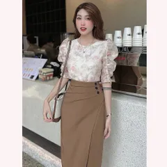 Áo sơ mi tơ hoa 3D tay lỡ viền ngọc - May3 - May0915