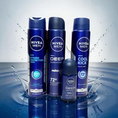 Xịt Khử Mùi NIVEA MEN 72H Dành Cho Nam Hương Thơm Nam Tính
