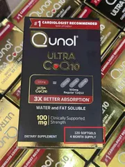 [Hàng Mỹ] Qunol Ultra CoQ10 100mg (120 Viên) Softgels