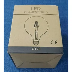[Hàng chính hãng] - Bóng Led trang trí Globe 4W 2700K E27 G125 điều chỉnh sánh sáng (Dimmable)