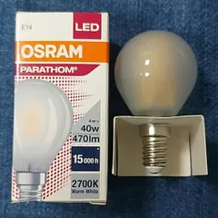 [Chính hãng Osram] - Bóng Led trang trí kiểu nến 4W 2700K Osram Parathom E14 230V