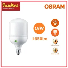 [Chính hãng Osram] - Bóng đèn Led trụ công suất cao OSRAM 18W 1650lm E27 ánh sáng trắng [6500K]