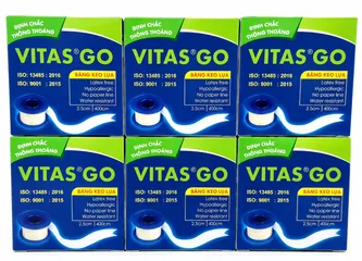Băng keo lụa VITASGO 2.5*400cm Hộp/1cuộn