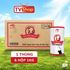 [CHÍNH HÃNG] Thùng bột nêm thịt gà AJINOMOTO ( 6 hộp/thùng)
