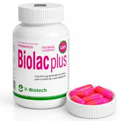 Men Vi Sinh Probiotics Biolac Plus V-Biotech - Chai 100 Viên