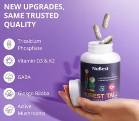 Viên uống hỗ trợ chiều cao Nubest 60 viên cho bé - Hàng Mỹ