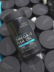 Dầu Cá Sports Research Triple Strength Omega 3 - 150 Viên Bổ Sung EPA & DHA Tăng Cường Tim Mạch và Nãon bộ 836168