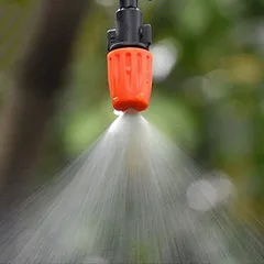 Béc Tưới Phun Sương Đơn Cam Cao Cấp - Đầu Phun Siêu Mịn, Tiết Kiệm Nước, Tưới Lan, Rau, Cây Cảnh, Hệ Thống Tưới Tự Động