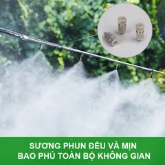 Béc đồng phun sương số 1-2-3-4-5-6-7-8 phun sương làm mát quán cà phê, tưới rau, hoa