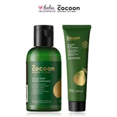 [BEBU] COMBO Dầu Gội Bưởi & Dầu Xả Bưởi Cocoon 2x50ml - Giảm Gãy Rụng Và Nuôi Dưỡng Tóc Suôn Mượt Thuần Chay