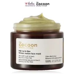 [BEBU] Mặt Nạ Bí Đao Cocoon 100ml Hỗ Trợ Ngừa Mụn Kiềm Dầu Làm Dịu Da Thuần Chay Dịu Nhẹ Tự Nhiên