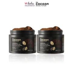 [BEBU] COMBO 2 Tẩy Tế Bào Chết Cà Phê Đắk Lắk Cocoon 2x200ml Thuần Chay Làm Sạch Da Mịn Màng