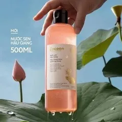 [BEBU] MUA 2 TẶNG 1 Nước Cân Bằng Da Sen Hậu Giang 50ml Cocoon 3x50ml Phục Hồi Đa Nhiệm Da Rất Nhạy Cảm