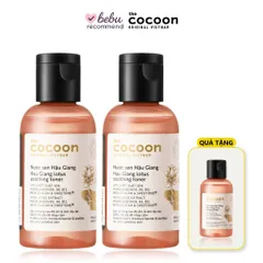 [BEBU] MUA 2 TẶNG 1 Nước Cân Bằng Da Sen Hậu Giang 50ml Cocoon 3x50ml Phục Hồi Đa Nhiệm Da Rất Nhạy Cảm