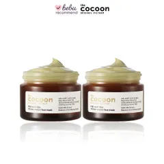 [BEBU] COMBO 2 Mặt Nạ Bí Đao Cocoon 2x30ml - Chăm Sóc Da Dầu Mụn Thuần Chay Làm Sạch Lỗ Chân Lông