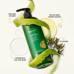 [BEBU] COMBO DU LỊCH Dầu gội bưởi không sulfate 50ml & Dầu xả bưởi 50ml Cocoon - TẶNG Gel tắm bí đao 50ml