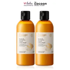[BEBU] COMBO 2 Sữa Rửa Mặt Nghệ Hưng Yên Cocoon 2x310ml - Thuần Chay Làm Sạch Da Sáng Mịn Rạng Rỡ