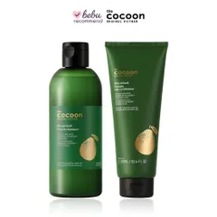 [BEBU] COMBO Dầu gội bưởi không sulfate 310ml và Dầu xả bưởi 310ml Cocoon dưỡng tóc mềm mượt giảm gãy rụng