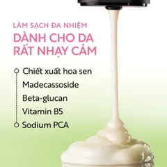 [BEBU] FLASH SALE COMBO 2 Sữa Rửa Mặt Sen Hậu Giang 310ml Cocoon 2x310ml Thuần Chay Dưỡng Ẩm Làm Sạch Dịu Da