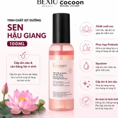 [BEBU] COMBO 2 Tinh chất xịt dưỡng Sen Hậu Giang Cocoon Thuần Chay Dưỡng Ẩm Phục Hồi Da 2x50ml