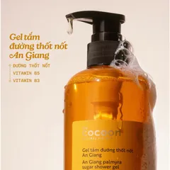 [BEBU] COMBO Dầu Gội Bưởi & Gel Tắm Đường Thốt Nốt Cocoon 2x500ml - Giảm Gãy Rụng Tóc Và Dưỡng Ẩm Mịn Da