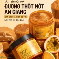[BEBU] Tẩy Da Chết Cơ Thể Đường Thốt Nốt An Giang Cocoon 200ml Thuần Chay Làm Mịn Da Và Dưỡng Ẩm