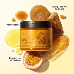 [BEBU] Tẩy Da Chết Cơ Thể Đường Thốt Nốt An Giang Cocoon 200ml Thuần Chay Làm Mịn Da Và Dưỡng Ẩm