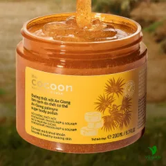 [BEBU] Tẩy Da Chết Cơ Thể Đường Thốt Nốt An Giang Cocoon 200ml Thuần Chay Làm Mịn Da Và Dưỡng Ẩm