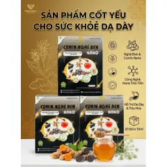 Dung dịch dạ dày Cumin nghệ đen nano (hộp 20gói)