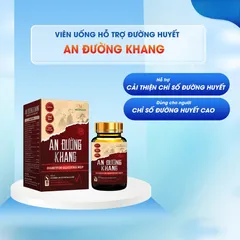 TPBVSK viên uống An Đường Khang - hỗ trợ cải thiện chỉ số đường huyết