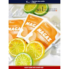 Bột sủi thanh nhiệt MAGAZ Y phúc-hỗ trợ thanh nhiệt, mát gan, giảm tác hại của rượu bia, hoá chất (hộp 10 gói)