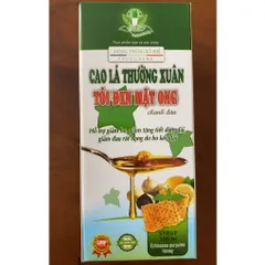 Siro Ho Thường Xuân Giảm Ho Mật Ong Tỏi Đen