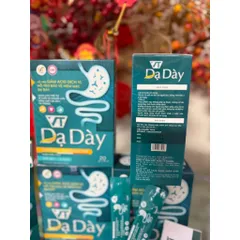 dạ dày vt hộp 20 gói chiết xuất chè dây, lá khôi hỗ trợ giảm acid dịch vị, viêm loét dạ dày
