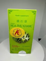 Nga Phụ Khang hỗ trợ giảm sự tiến triển u xơ tử cung, u nang buồng trứng (Lọ 60 viên)